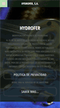 Mobile Screenshot of hydrofer.com